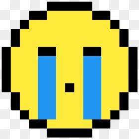 Easy Beginner Pixel Art , Png Download - Emoji Pixel Art Easy, Transparent Png - crying emoji png