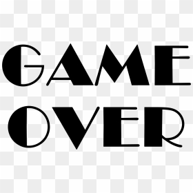 Game Over Png, Transparent Png - to be continued png