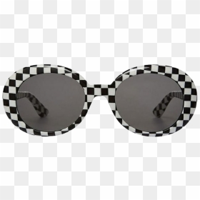 Checkered Kurt Cobain Glasses , Png Download - Checkered Clout Goggles, Transparent Png - clout goggles png