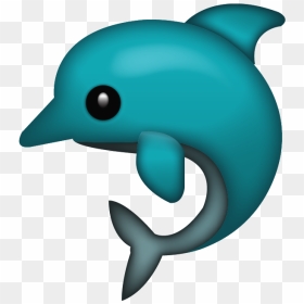 Dolphin Png Free Background - Dolphin Emoji, Transparent Png - dolphin png