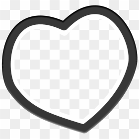 Black Heart Clip Art Free - Heart, HD Png Download - gif png