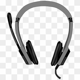 Headset Head-set Headphones Mic Png Image Clipart , - Headphone Microphone Cartoon Png, Transparent Png - mic png