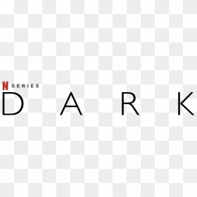 Dark Netflix Logo - Dark Serie Logo Png, Transparent Png - netflix logo png