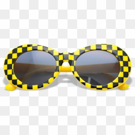 Clout Glasses Png - Checkered Clout Goggles, Transparent Png - clout goggles png
