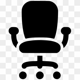 Transparent Desk Chair Png - Transparent Office Chair Icon, Png Download - chair png
