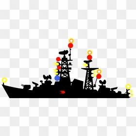 Navigation Lights Clip Arts - Warship Navigation Lights, HD Png Download - lights png