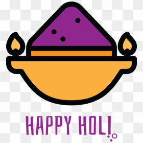 Transparent Holi Logo For Happy Holi For Holi - Happy Holi Blue, HD Png Download - happy holi png