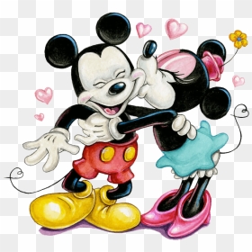 Baby Minnie Mouse Png - Mickey N Minnie Love, Transparent Png - minnie mouse png