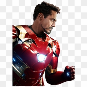 Iron Man Tony Stark Rdj, HD Png Download - iron man png