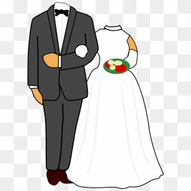 3c, Wedding Clip Arts - Bride And Groom Clipart, HD Png Download - wedding png