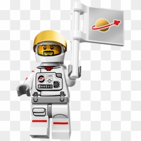 Minifigures Series Classic Spaceman - Lego Minifigures Series 15 Astronaut, HD Png Download - astronaut png
