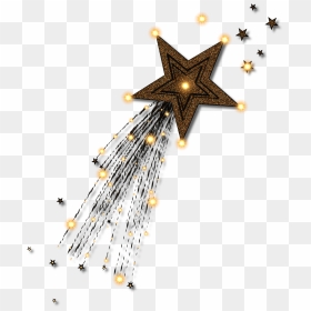 Pin By Dawndonyou On ~art~sun, Moon & Stars~ In 2019 - Transparent Background Png Star, Png Download - shooting star png