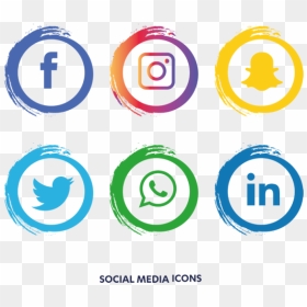 Social Media Png Clipart - Logo Social Media Png, Transparent Png - social media icons png transparent