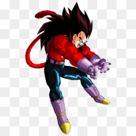 Vegeta Ssj4, HD Png Download - vegeta png