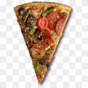 Pizza Slice Top View Png , Png Download - Pizza Slice Png Veg, Transparent Png - pizza slice png