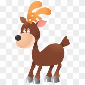 Thumb Image - Cartoon Moose Deer Png, Transparent Png - deer png