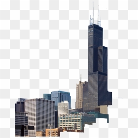 Harbour Contractors Construction Project - Willis Tower, HD Png Download - building png