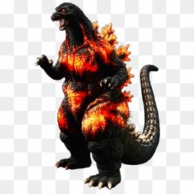 Free Render For Use - Burning Godzilla 1995 Png, Transparent Png - godzilla png