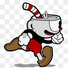 Thumb Image - Cuphead Running And Shooting, HD Png Download - cuphead png