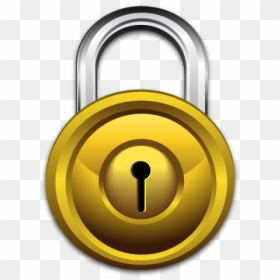 Pad Lock Png Free Download - 3d Lock Icon Png, Transparent Png - lock png
