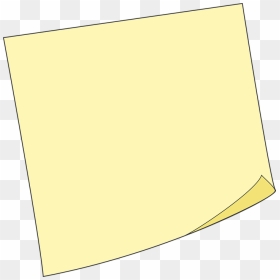 Blank Sticky Note Png, Transparent Png - sticky note png