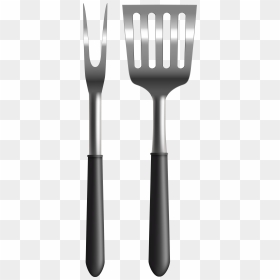 Kitchen Fork And Spatula Png Clip Art - Brush, Transparent Png - fork png