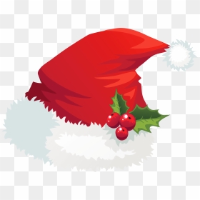 Christmas Santa Claus Hat Mistletoe Clip Arts, HD Png Download - mistletoe png