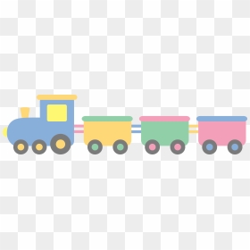 Cute Train Clipart Jpg Black And White Stock Train - Baby Toy Train Clipart, HD Png Download - train png