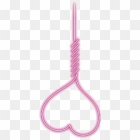 Pink Noose , Png Download - Heart Noose Png, Transparent Png - noose png