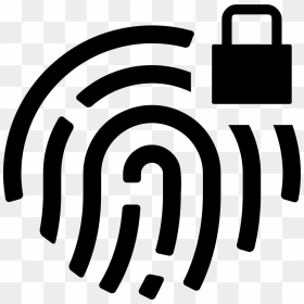 Fingerprint Lock Svg Png Icon Free Download - Icon Lock Finger Print Png, Transparent Png - lock png
