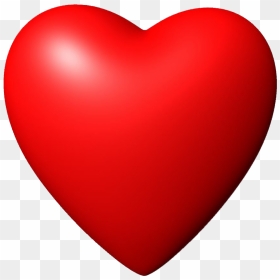 3d Red Heart Png Image - 3d Heart Png, Transparent Png - red heart png