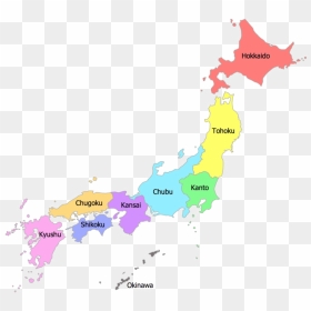 Japan Map - Occupation Of Japan Map, HD Png Download - vhv