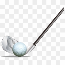 Golf Club Golf Ball Golf Course Clip Art - Golf Club And Ball, HD Png Download - golf ball png