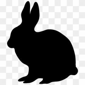 Bunny Clip Arts - Animal Silhouettes, HD Png Download - bunny png