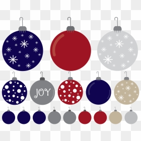 Christmas Ornament Svg Free, HD Png Download - christmas ornaments png