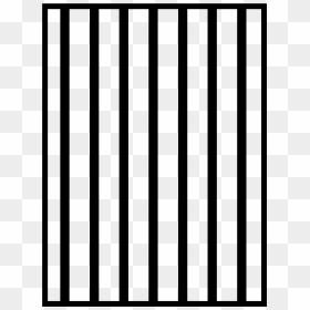 Transparent Bars Prsion Transparent & Png Clipart Free - Jail Png, Png Download - black bars png