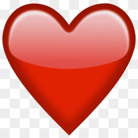 Emoji Red Heart Png - Whatsapp Heart Emoji Png, Transparent Png - red heart png