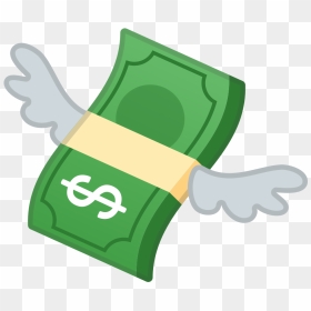 Money With Wings Icon, HD Png Download - money icon png