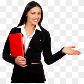Female Clipart Laptop - Business Girl Png, Transparent Png - woman png