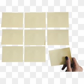 Yellow Sticky Notes Square - Transparent Background Sticky Note Png, Png Download - sticky note png