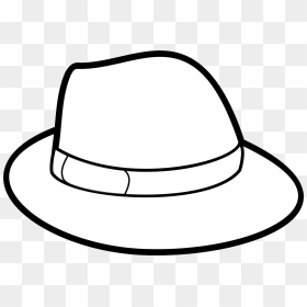 Fedora Hat Cut Out, HD Png Download - fedora png
