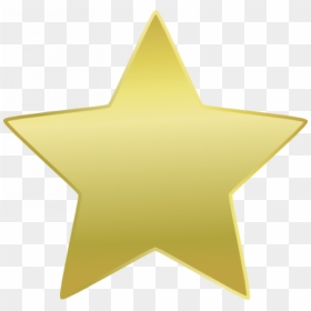 Gold Star Png Clipart, Transparent Png - gold star png