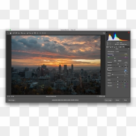 The Adobe Photoshop Interface Showing A Raw Image - Adobe Camera Raw 12, HD Png Download - png pictures