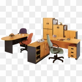 Transparent Computer Desk Png - Office Furniture Images Png, Png Download - desk png