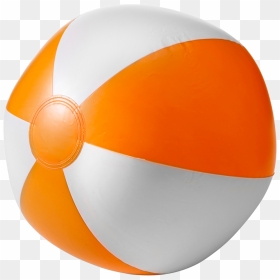 Br9620 Two Tone Inflatable Beach Ball, - Orange Beach Ball, HD Png Download - beach ball png