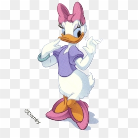 Disney Daisy Duck Signature, HD Png Download - vhv