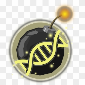 Bomb Dna Icon 2d - Graphic Design, HD Png Download - dna png