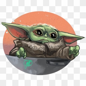 Star Wars Cute Baby Yoda Png File - Cute Baby Yoda Png, Transparent Png - cute png