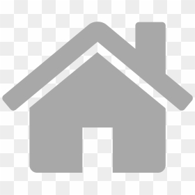 Senior Care Icon - Grey Transparent Home Icon, HD Png Download - home icon png