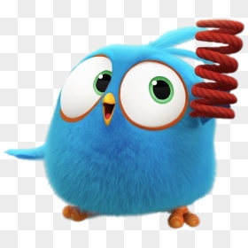 Angry Bird Blue With Spring - Blue Angry Birds Png Hd, Transparent Png - spring png